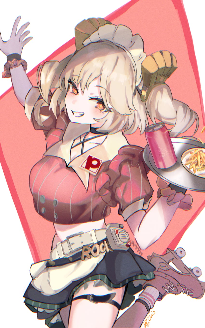 burnice white (zenless zone zero and 1 more) drawn by kurokoshou_(siakabe)