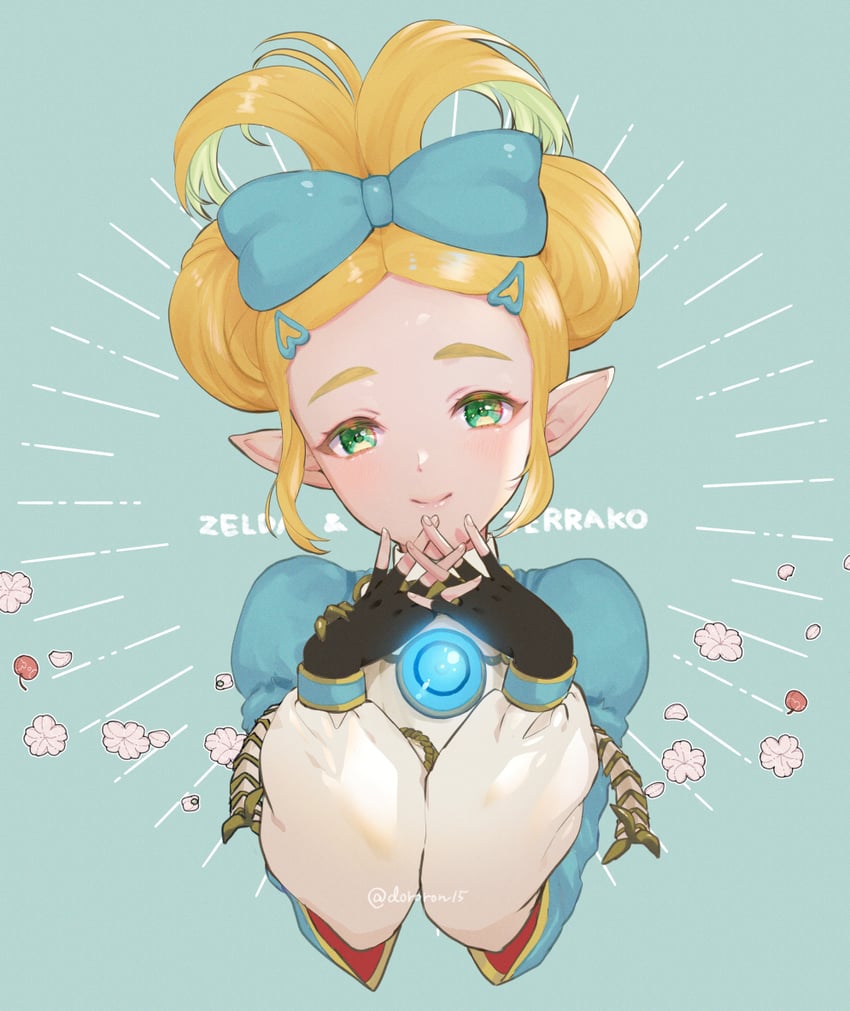 princess zelda (the legend of zelda and 1 more) drawn by dororon1