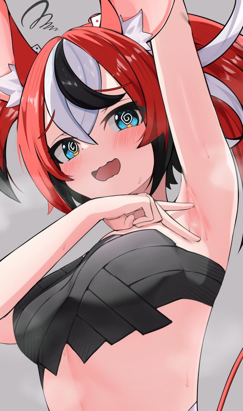 hakos baelz (hololive and 1 more) drawn by nobarts
