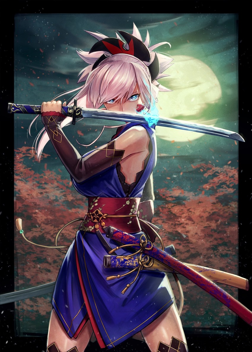 miyamoto musashi (fate and 1 more) drawn by kuroi_susumu