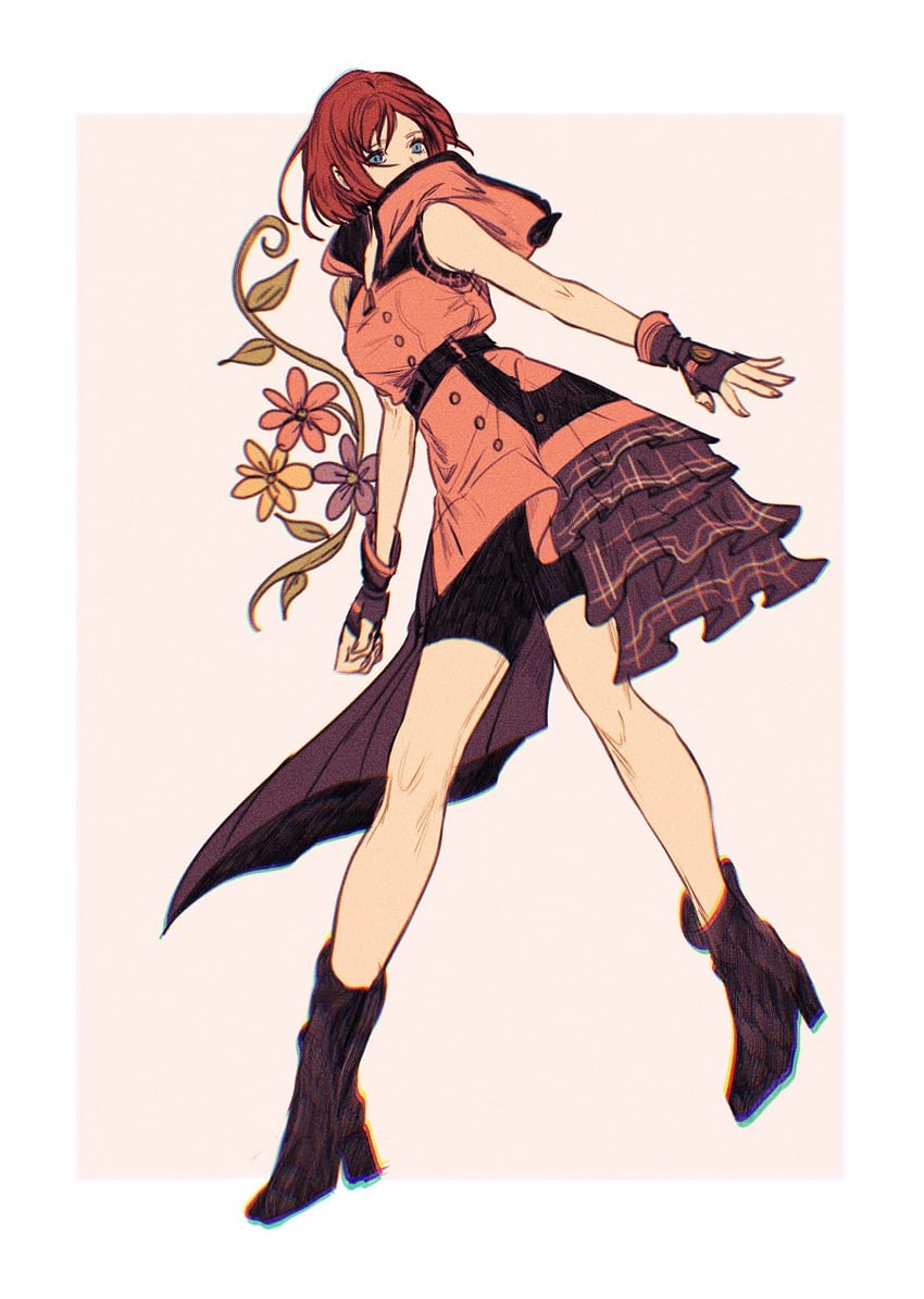 kairi (kingdom hearts and 1 more) drawn by sera_(serappi)