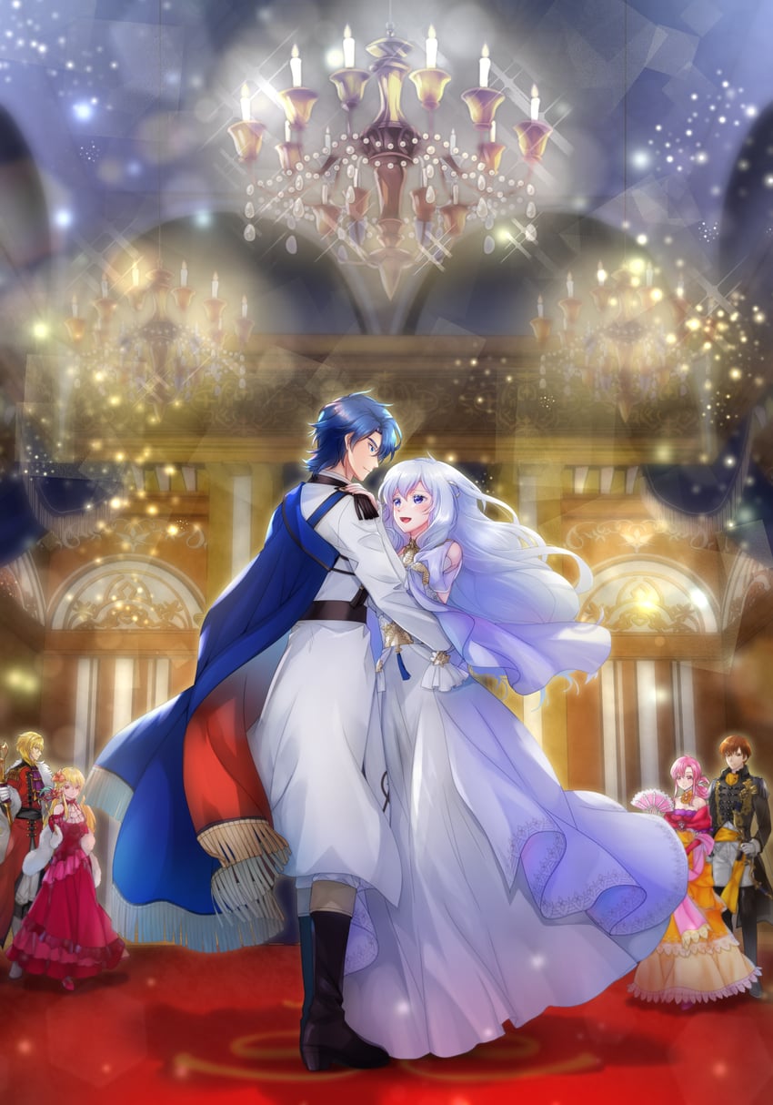 sigurd, deirdre, lachesis, ethlyn, quan, and 1 more (fire emblem and 2 more) drawn by yuino_(fancy_party)