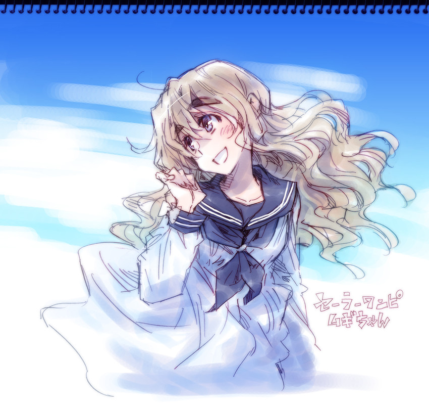 kotobuki tsumugi (k-on!) drawn by takanashi_ringo