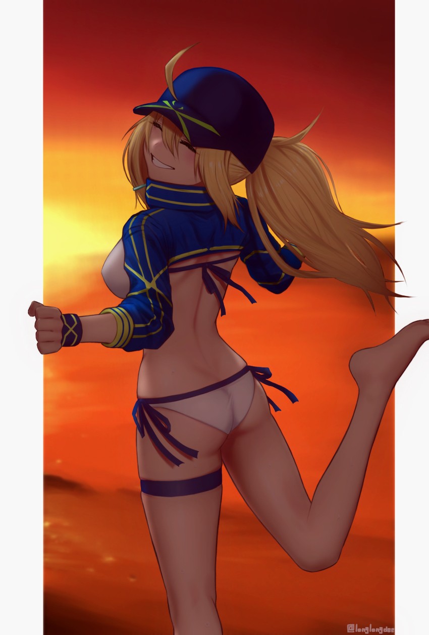 artoria pendragon and mysterious heroine xx (fate and 1 more) drawn by getterark