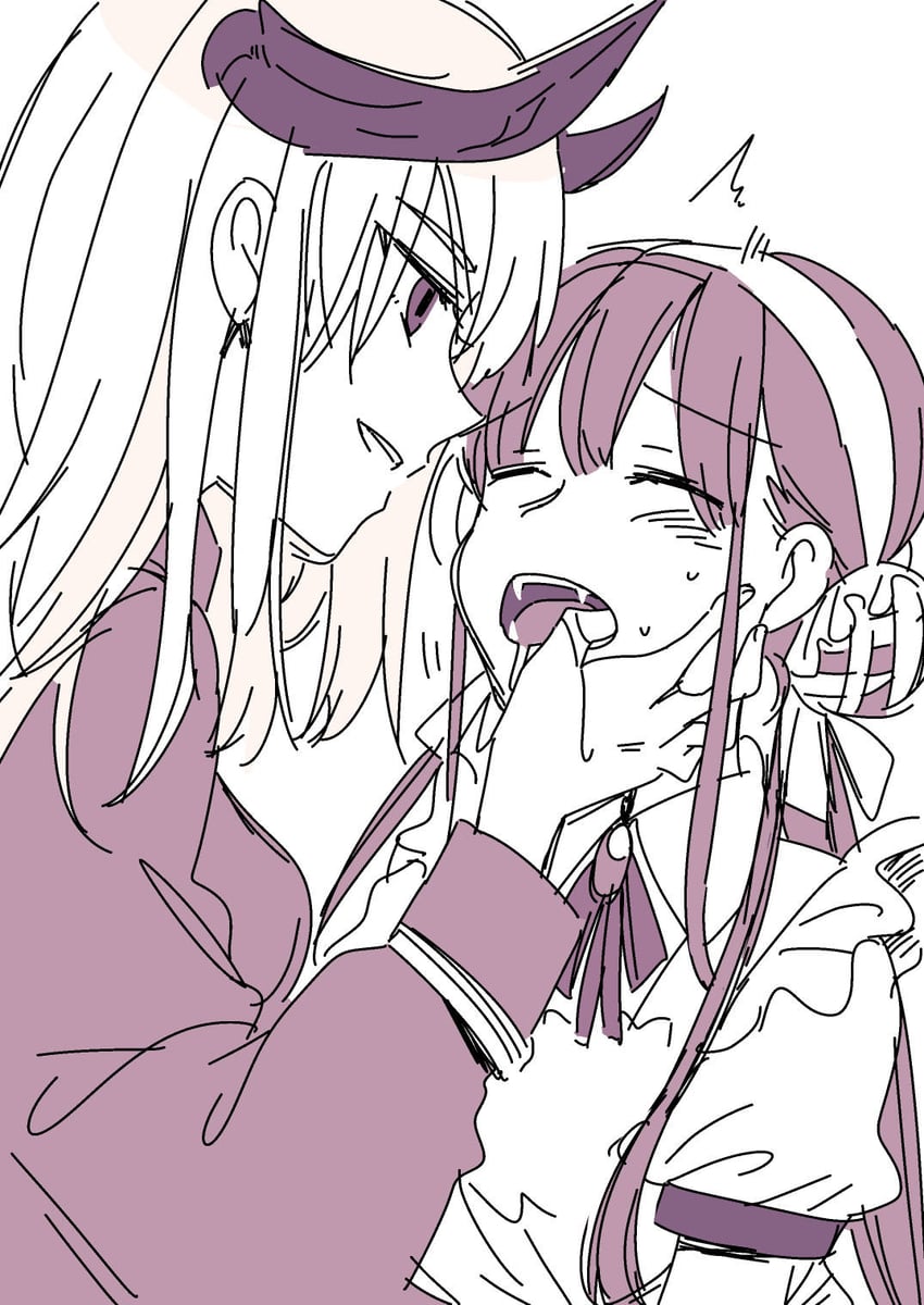 satsuki mari and yamawaki bon ivar (heaven burns red) drawn by sanpachishiki_(gyokusai-jima)