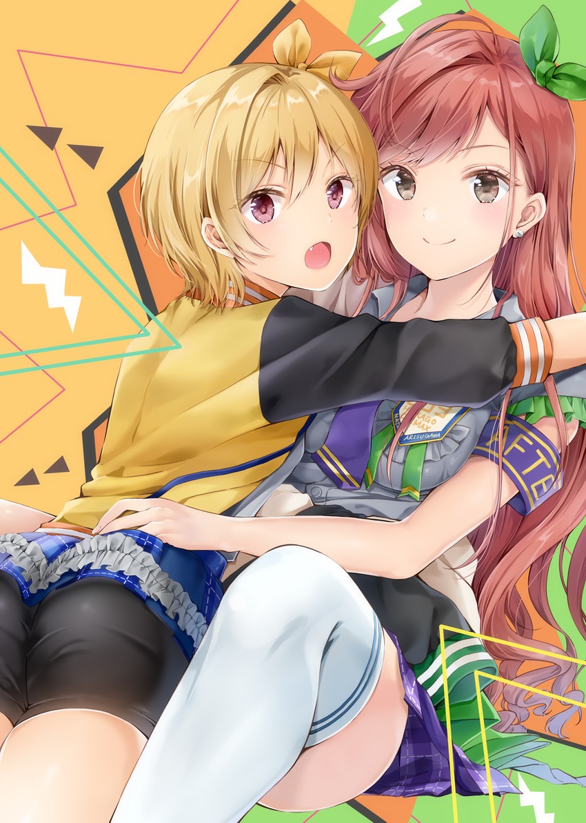 arisugawa natsuha and saijo juri (idolmaster and 1 more) drawn by yoshida_iyo