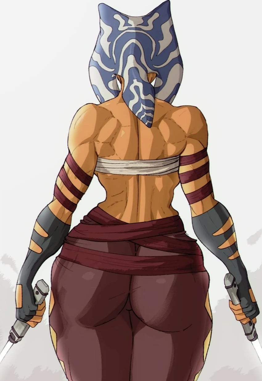 ahsoka tano (star wars and 1 more) drawn by yoracrab