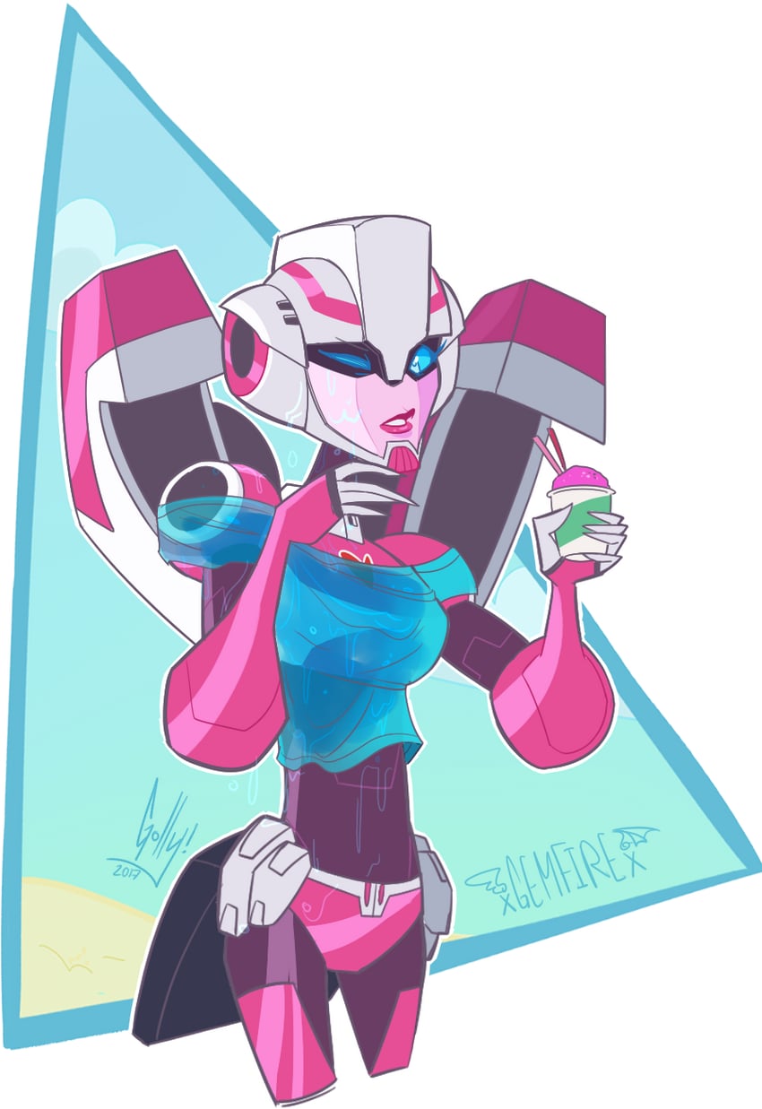 arcee (transformers and 1 more) drawn by gemxfirex