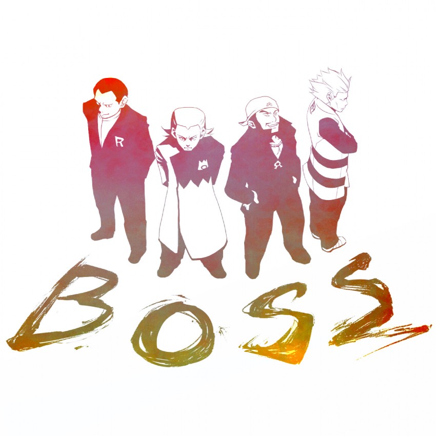 archie, giovanni, maxie, and cyrus (pokemon and 3 more) drawn by kawa_raya