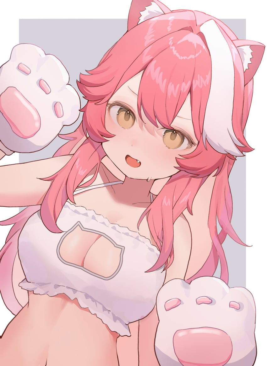raora panthera (hololive and 1 more) drawn by szuukie