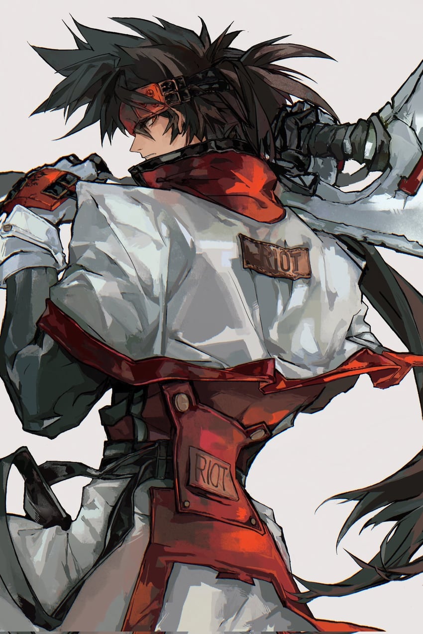 sol badguy and order-sol (guilty gear and 1 more) drawn by found_modori