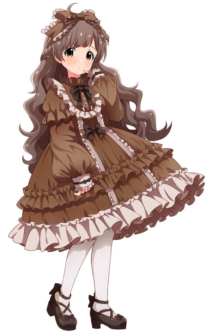 hakozaki serika (idolmaster and 1 more) drawn by goma_konbu