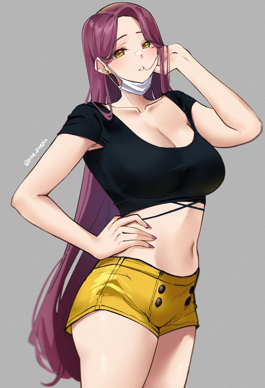 zaizen tokiko (idolmaster and 1 more) drawn by pinepin