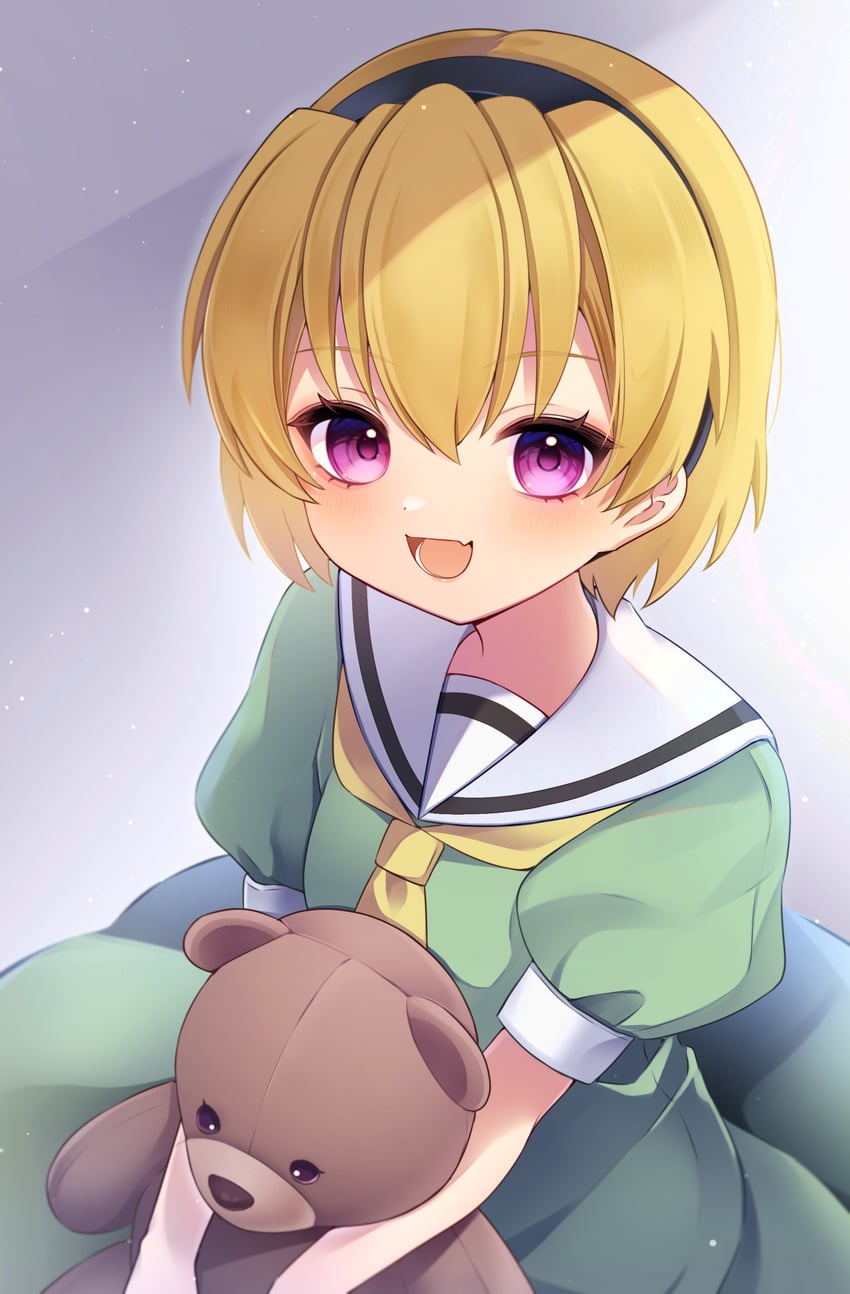 houjou satoko (higurashi no naku koro ni) drawn by nekko_(nxtuko)