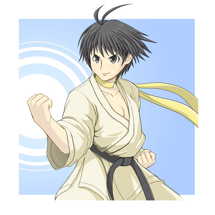 kikuchi makoto and makoto (idolmaster and 1 more) drawn by hige_(com)