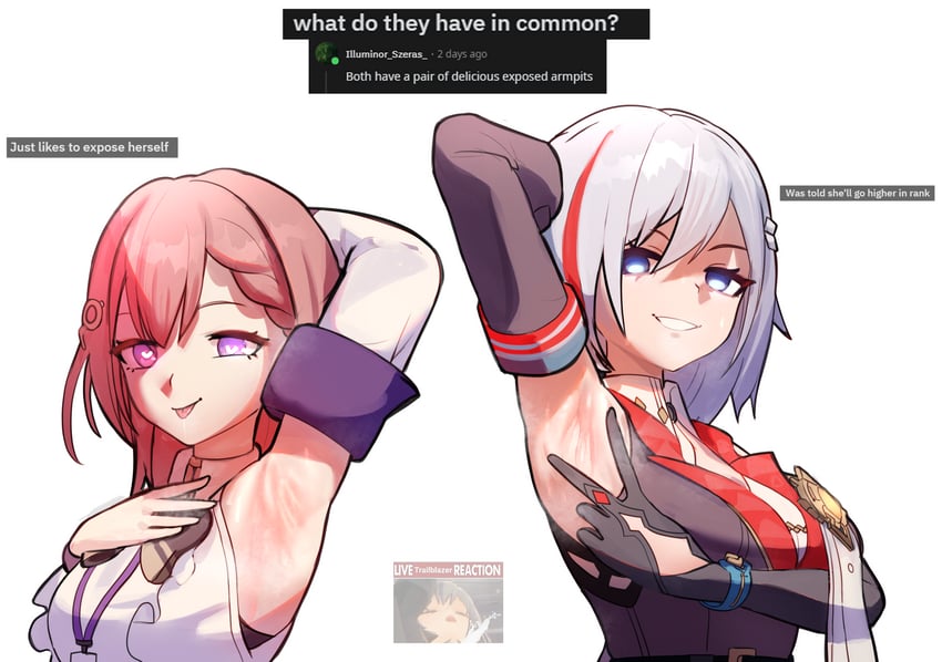 trailblazer, stelle, topaz, and asta (honkai and 1 more) drawn by pennyjoyride
