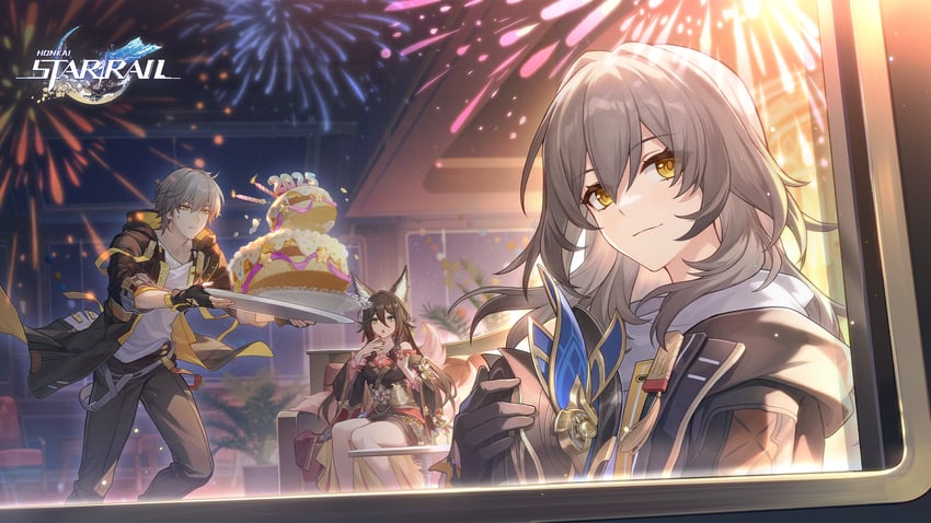 trailblazer, stelle, caelus, tingyun, and fugue (honkai and 1 more)