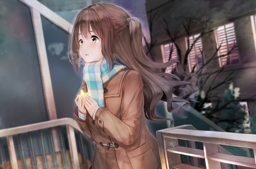 shimamura uzuki (idolmaster and 1 more) drawn by kachayori