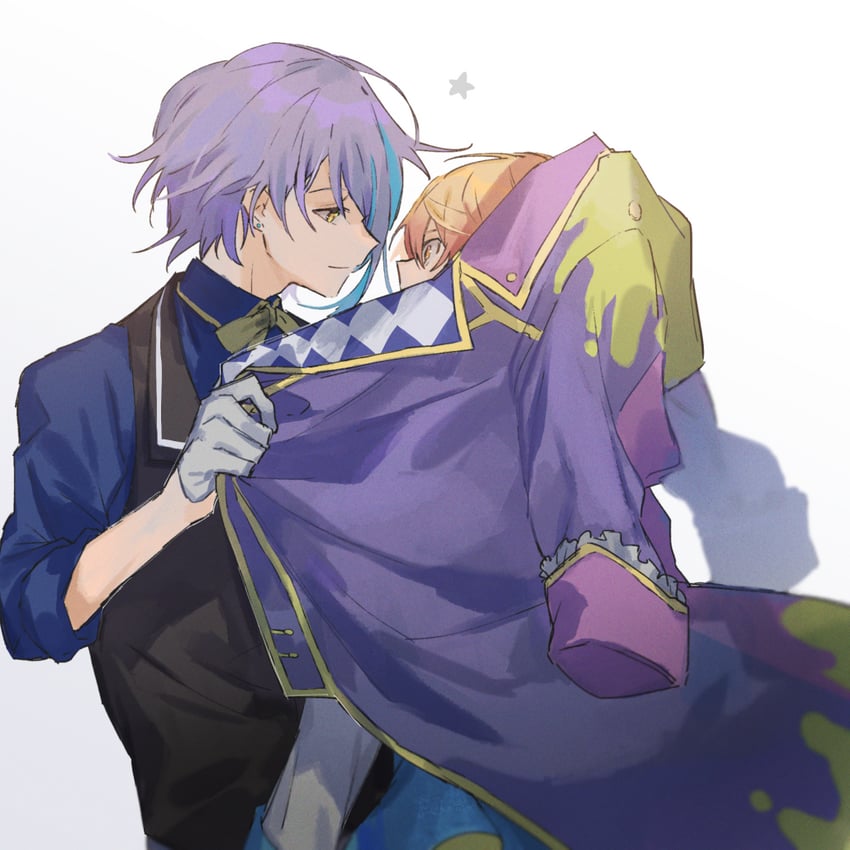 tenma tsukasa and kamishiro rui (project sekai) drawn by sseri_0