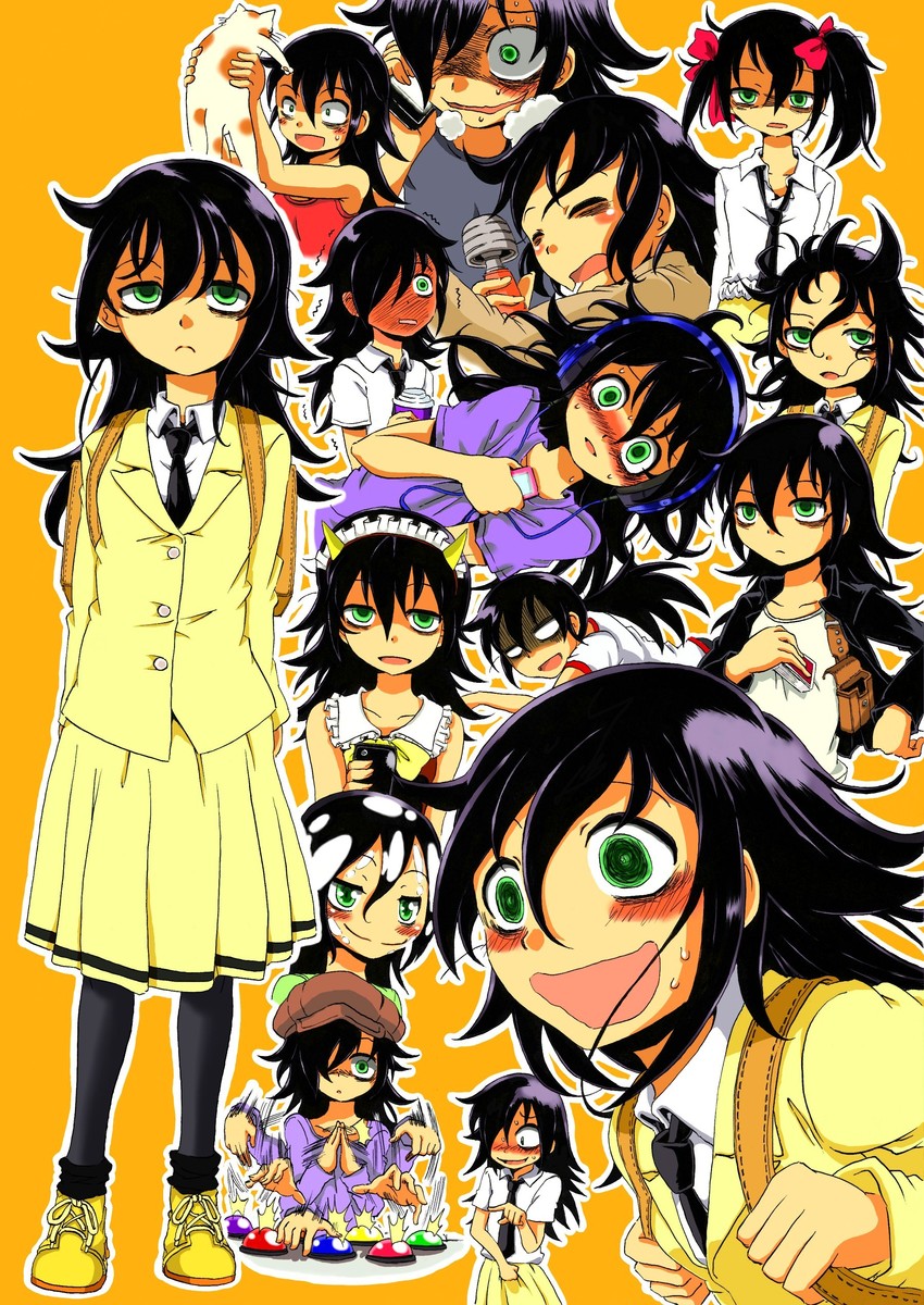 kuroki tomoko (watashi ga motenai no wa dou kangaetemo omaera ga warui! and 2 more) drawn by zatou_(kirsakizato)