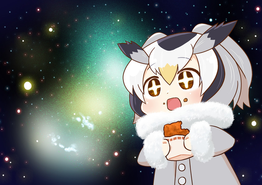 northern white-faced owl (kemono friends) drawn by chaki_(teasets)