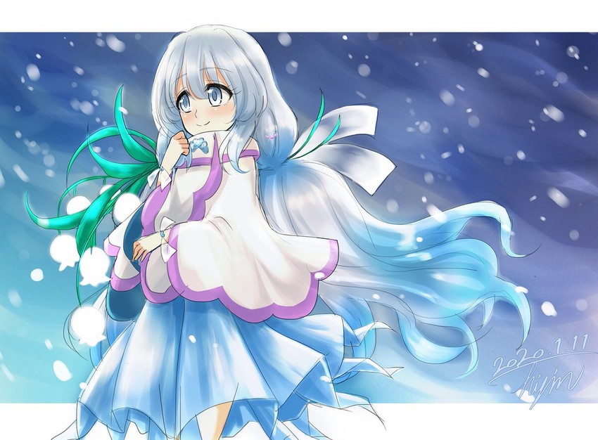 ursula (xenoblade chronicles and 1 more) drawn by hisin