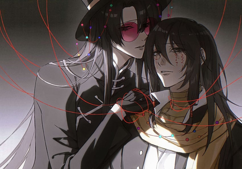 ziche fuzhao and huai yunqing (touqi guaitan) drawn by bo_li_wei_shubing