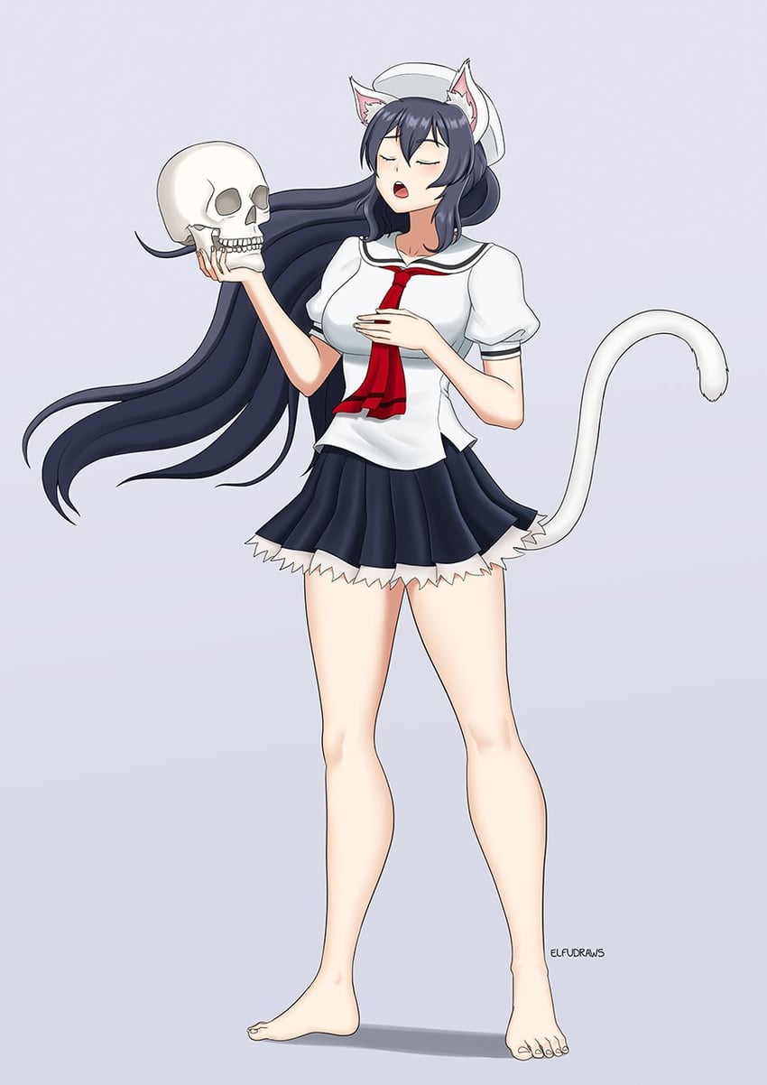 noihara himari (omamori himari) drawn by rozack
