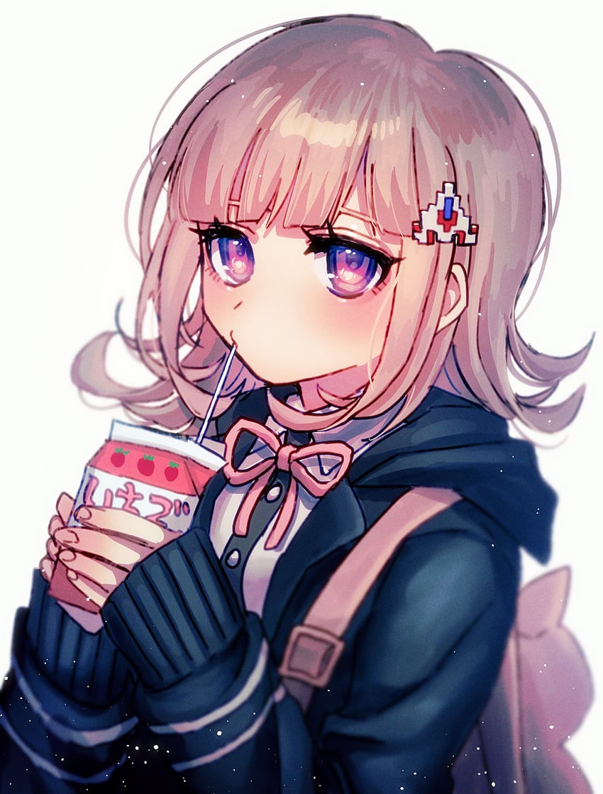 nanami chiaki (danganronpa and 2 more) drawn by esu_(tasoesu)