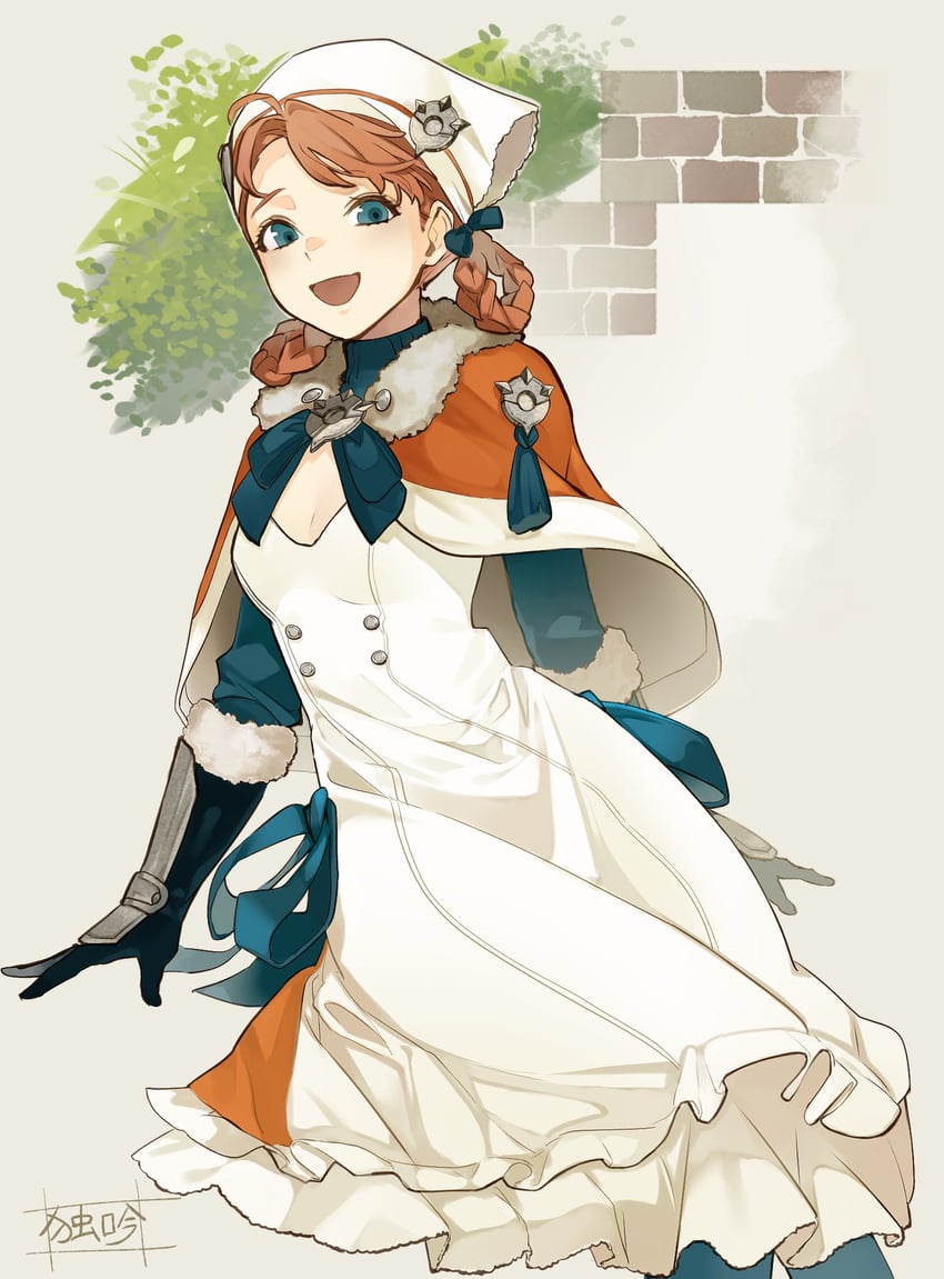 annette fantine dominic (fire emblem and 2 more) drawn by doku_gin1126