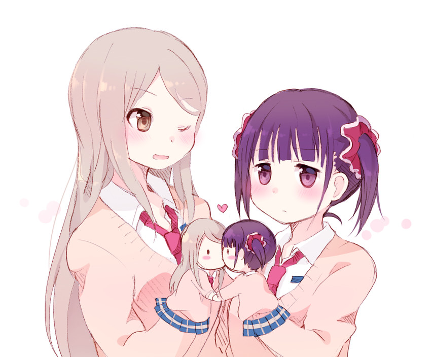noda kotone and minami shizuku (sakura trick) drawn by tarabagani