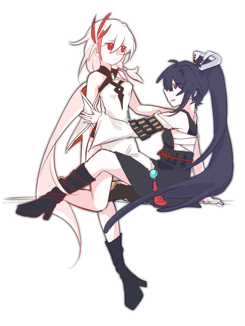 fu hua and hokushin mei (honkai and 1 more) drawn by sinka78035570