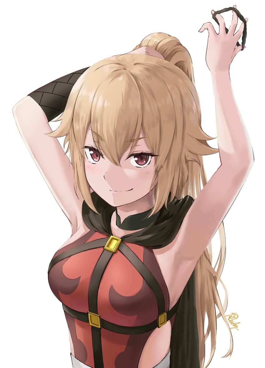 helga (dungeon ni deai wo motomeru no wa machigatteiru darou ka) drawn by ricky_(haye4843)