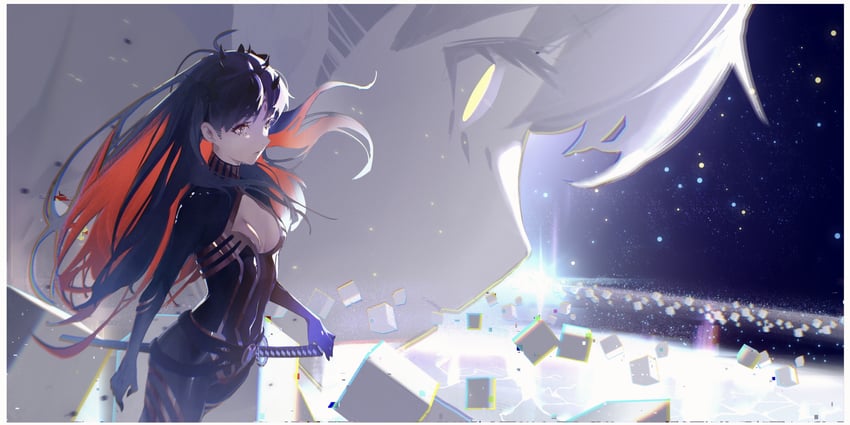 ishtar, space ishtar, and bel maana (fate and 1 more) drawn by jnsi_(xmcz7554)