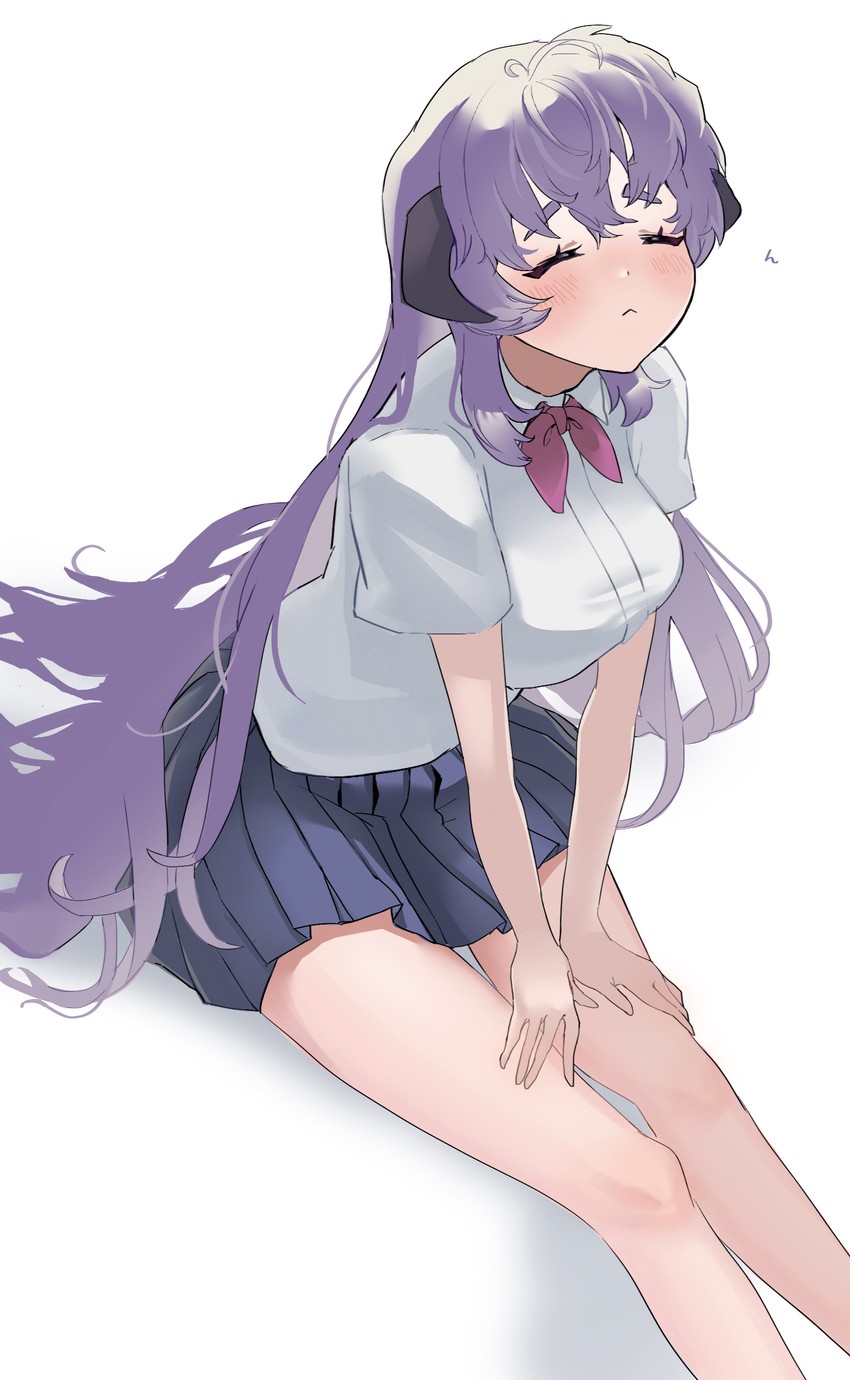hanyuu (higurashi no naku koro ni) drawn by oici_ne