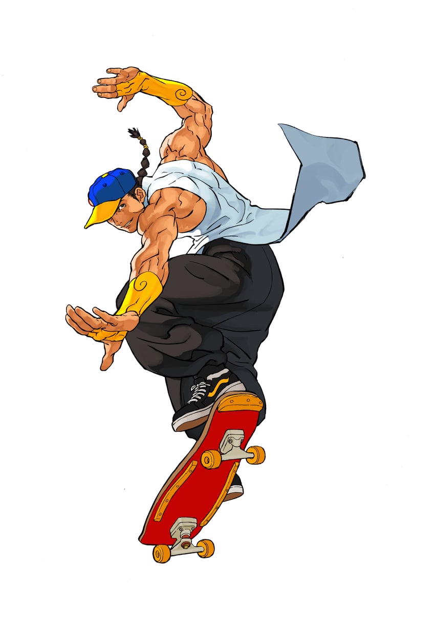 yun lee (street fighter and 1 more) drawn by nishimura_kinu
