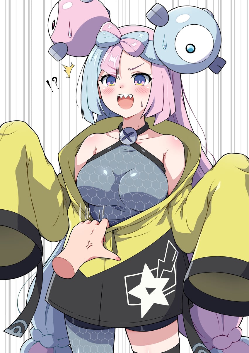 iono (pokemon and 1 more) drawn by eggman_(ni_tamagoex)