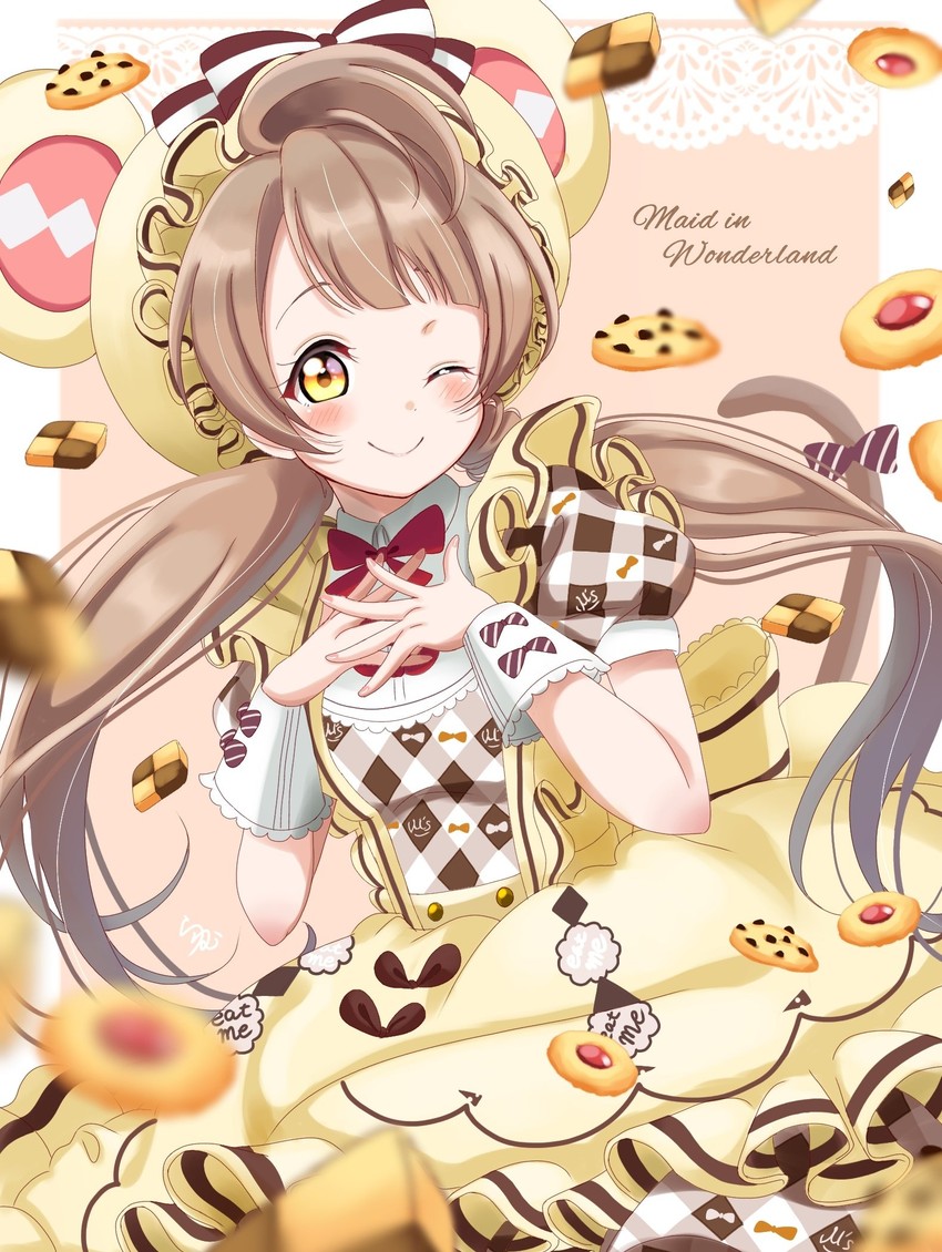 minami kotori (love live! and 1 more) drawn by ranemu
