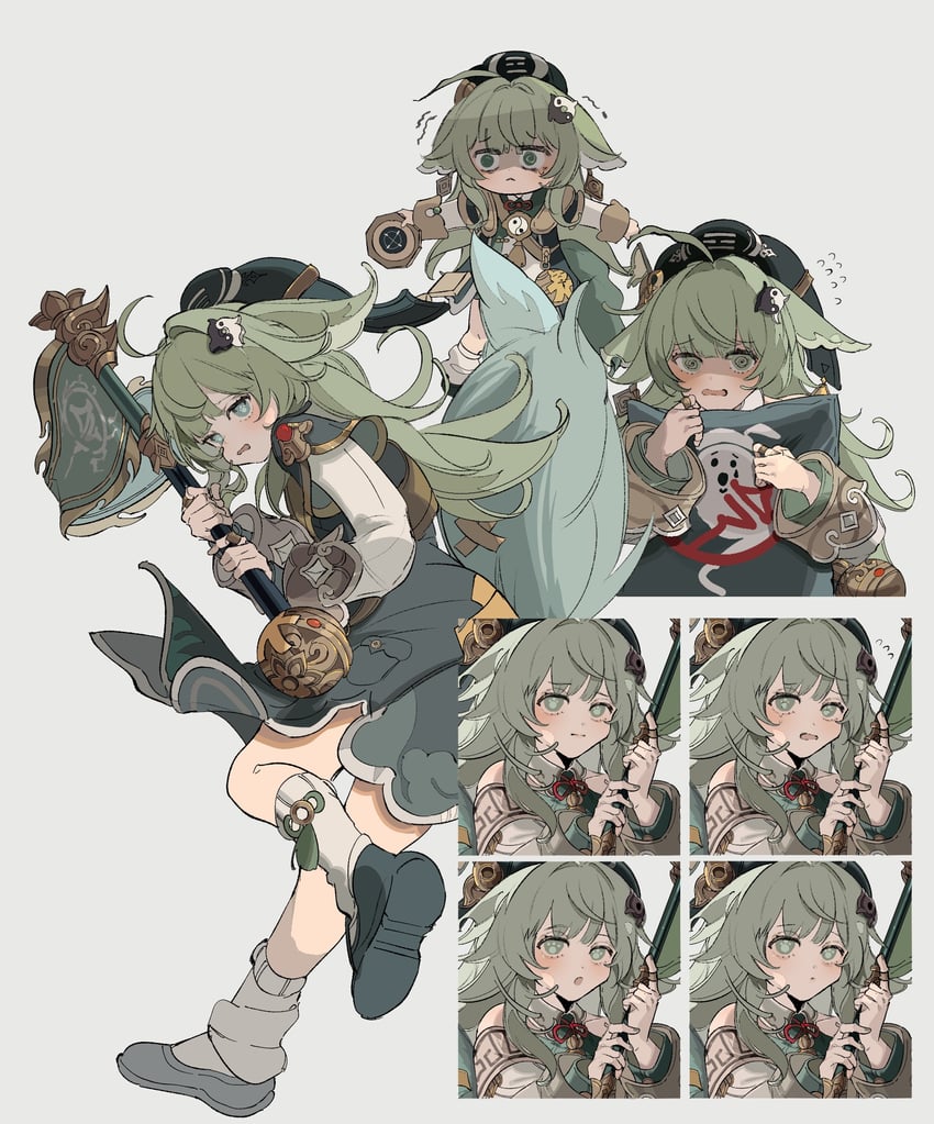 huohuo (honkai and 1 more) drawn by note_nii