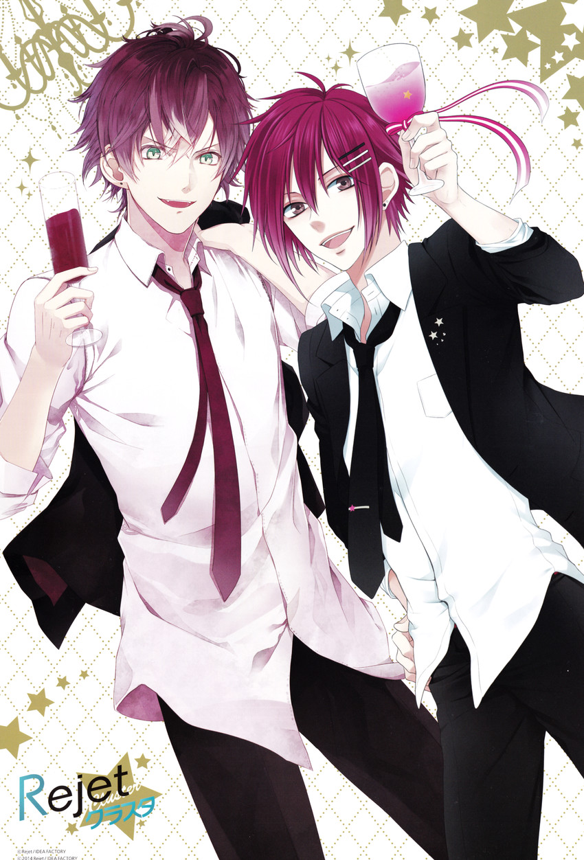 sakamaki ayato and kirihara atom (diabolik lovers and 2 more) drawn by kirishima_sou