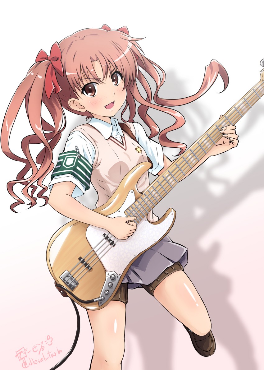 shirai kuroko (toaru majutsu no index and 1 more) drawn by diesel-turbo
