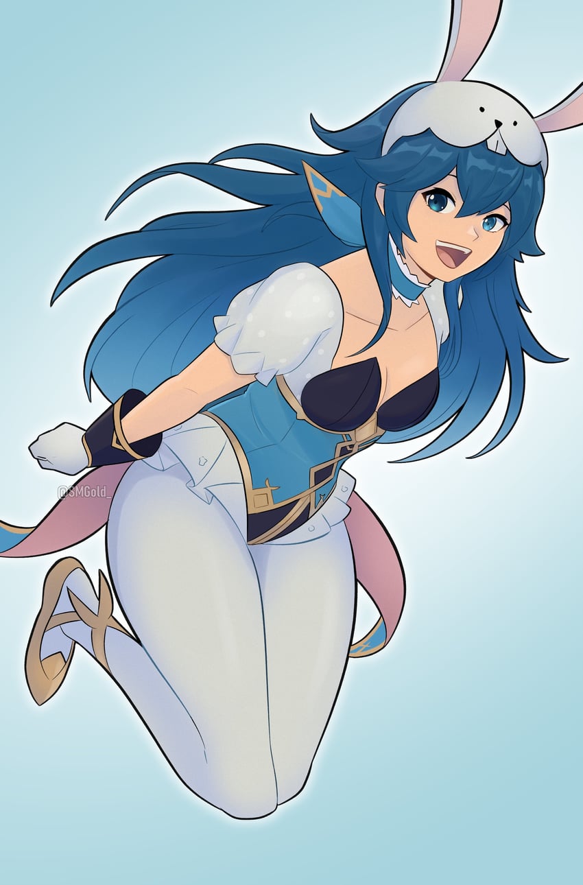 lucina (fire emblem and 2 more) drawn by smgold