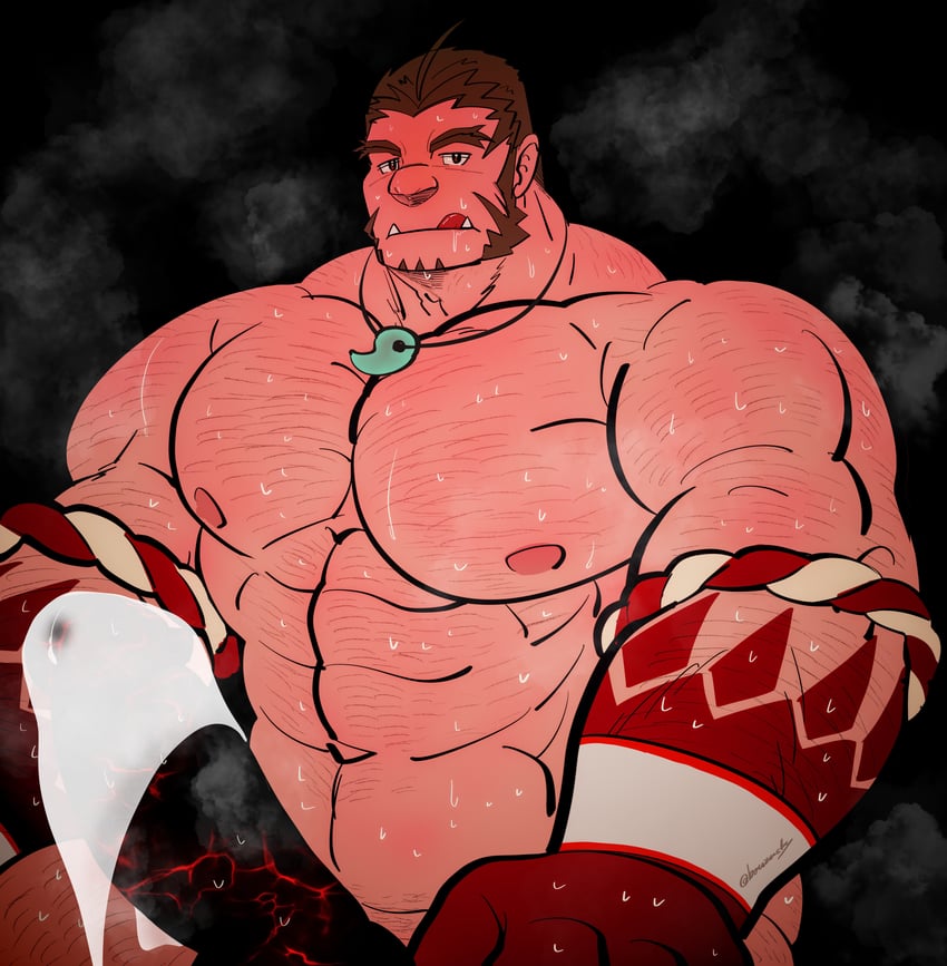 tajikarao (tokyo afterschool summoners) drawn by taigaabozusukii