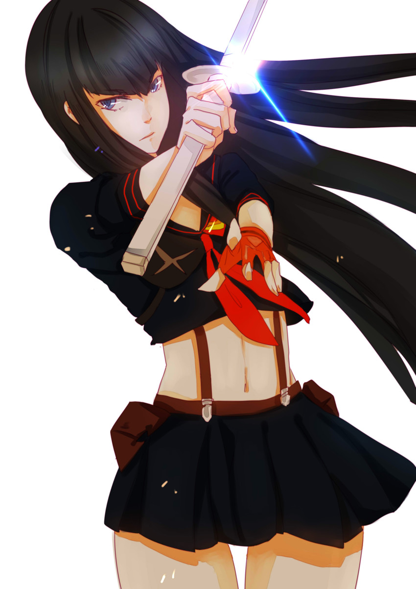 senketsu and kiryuuin satsuki (kill la kill) drawn by kumo_ni_notte