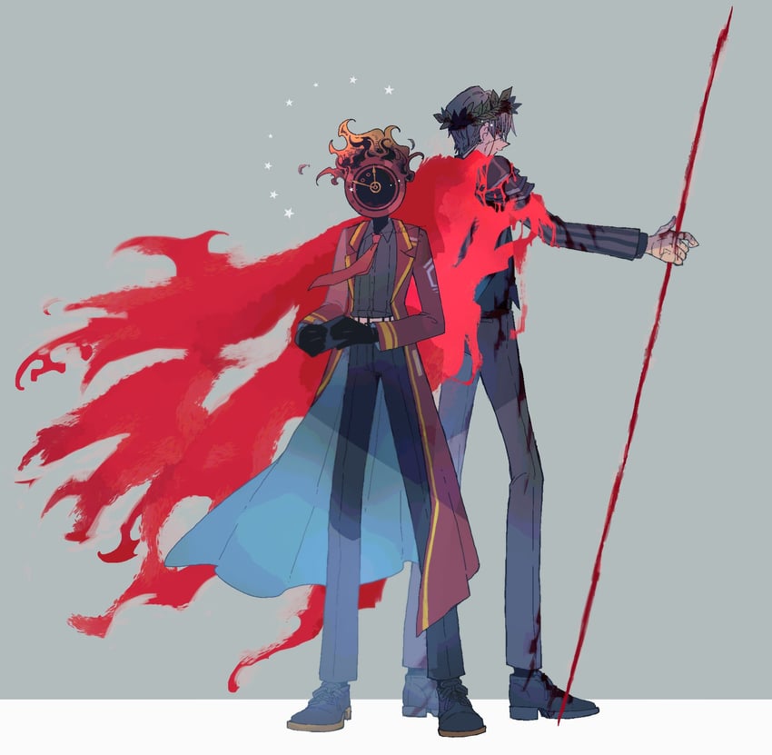 dante and vergilius (project moon and 1 more) drawn by nito
