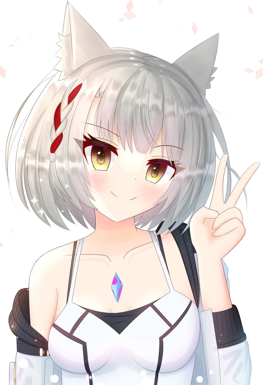 mio (xenoblade chronicles and 1 more) drawn by lenhtrb082