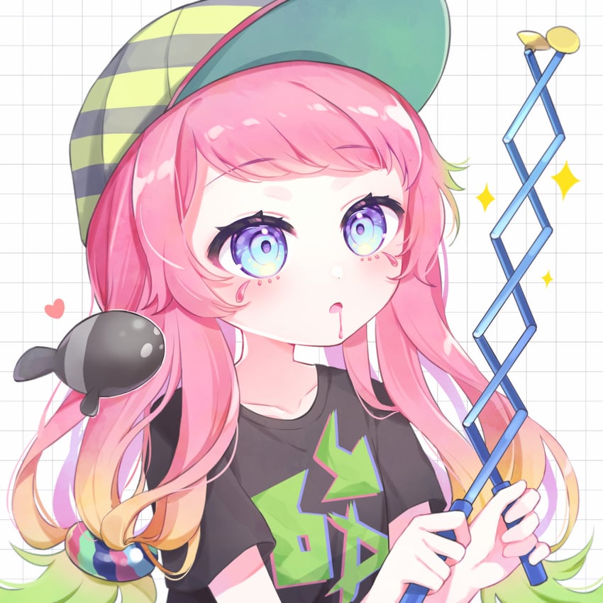 harmony and harmony's clownfish (splatoon and 1 more) drawn by nemuri_(nemu729o)