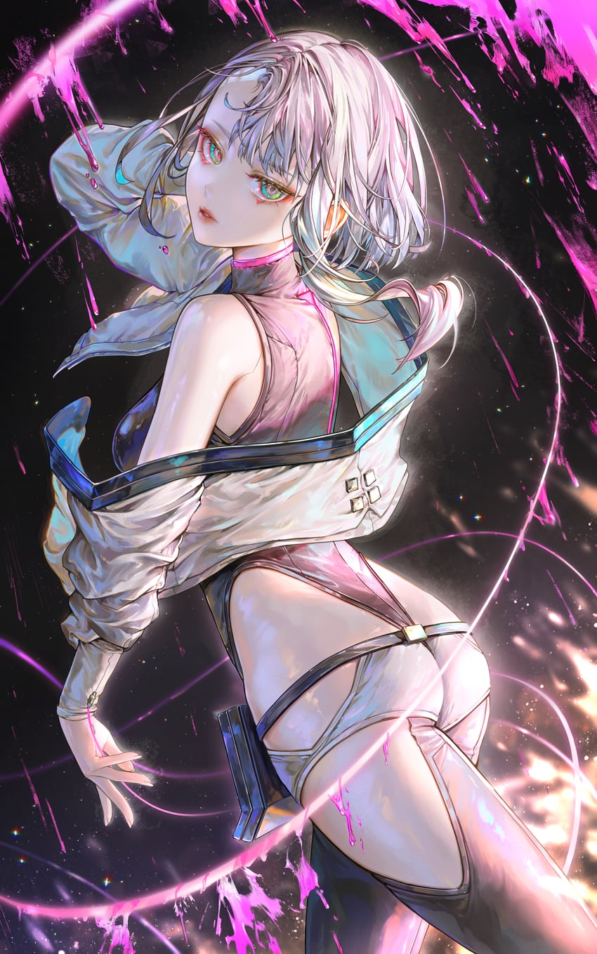 lucy (cyberpunk and 1 more) drawn by tamaki_(tamaki599)