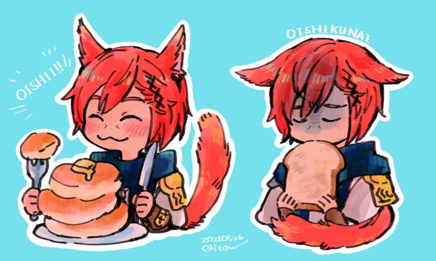 g'raha tia (final fantasy and 1 more) drawn by itowo_(itowc)