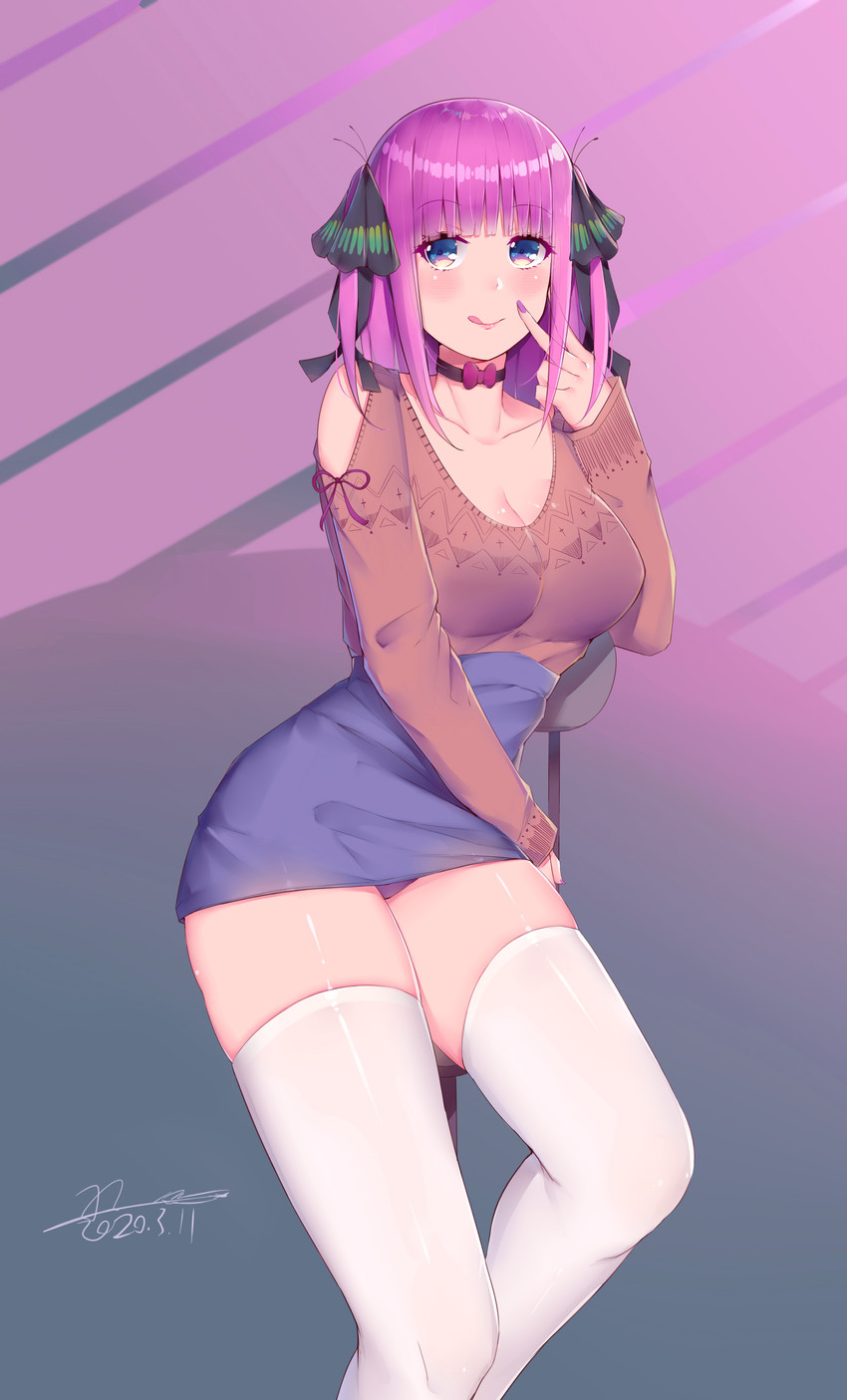 nakano nino (go-toubun no hanayome) drawn by xianyue_liuyu